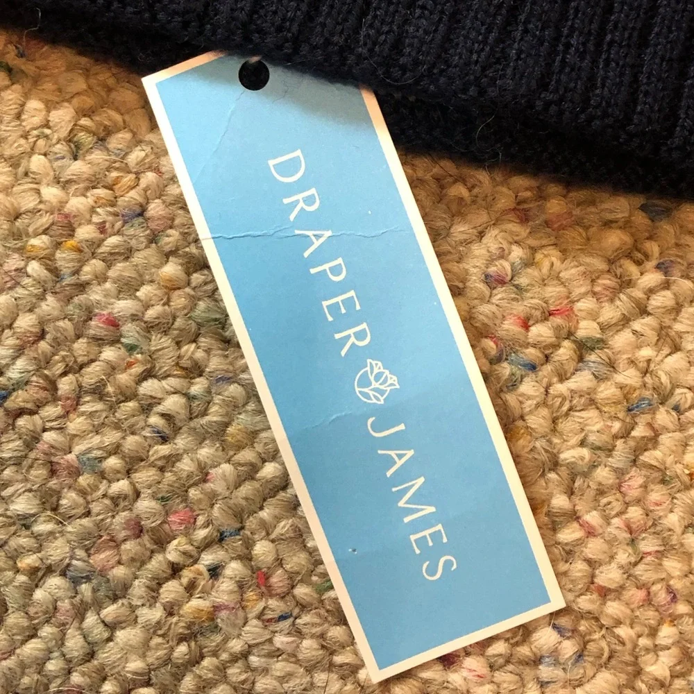 🆕 Draper James Fair Isle Mittens Nassau Navy